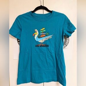 Nike Teal Bird Graphic Tee Los Angeles Xs women’s